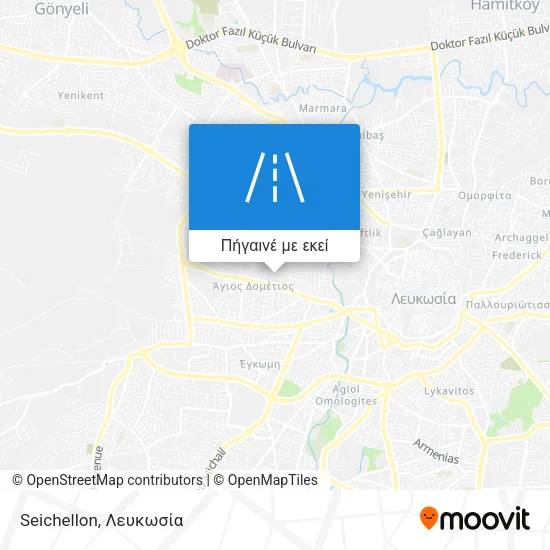 Seichellon χάρτης