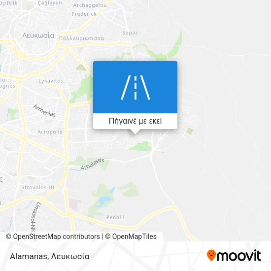 Alamanas χάρτης