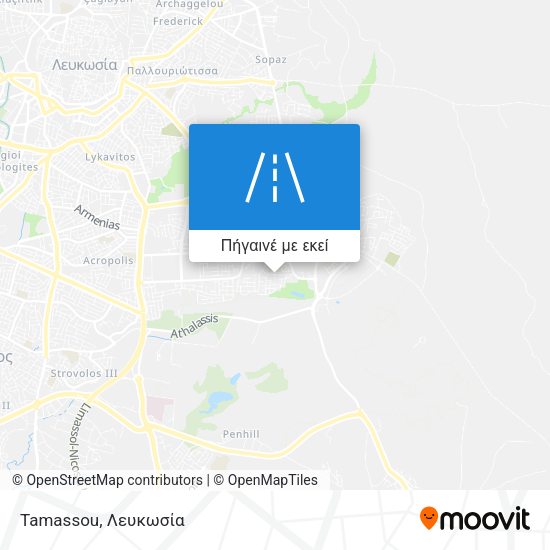 Tamassou χάρτης