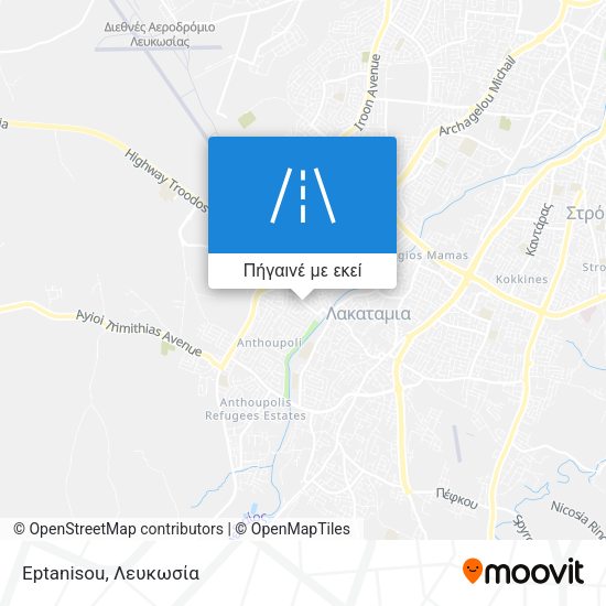 Eptanisou χάρτης