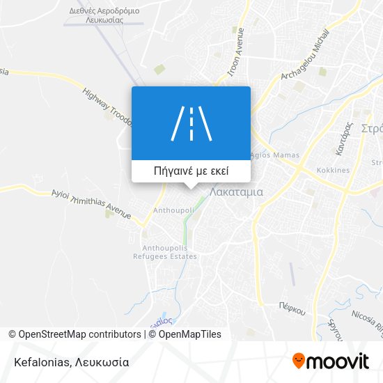 Kefalonias χάρτης