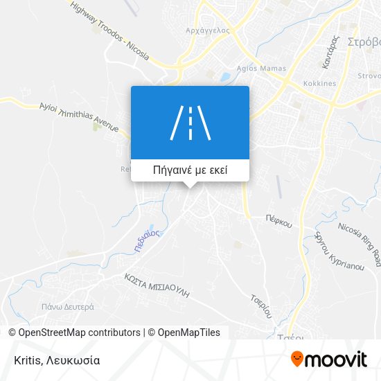 Kritis χάρτης