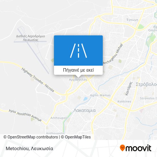 Metochiou χάρτης