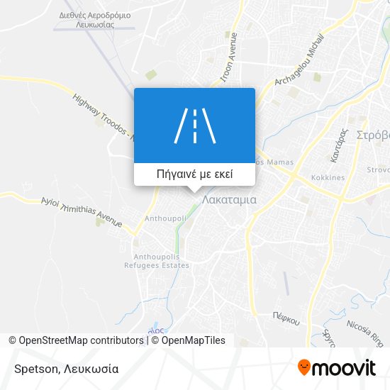 Spetson χάρτης