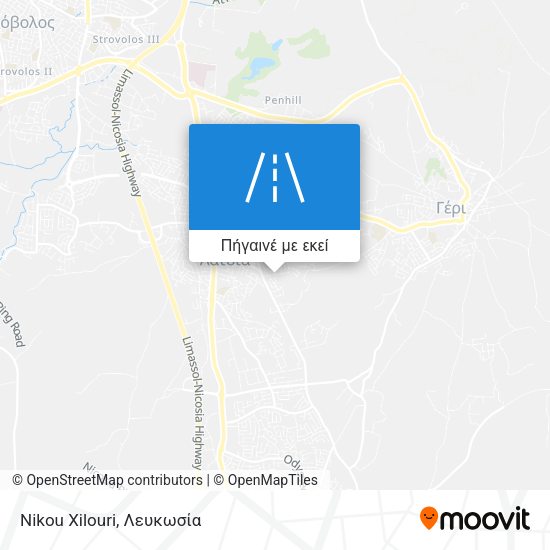 Nikou Xilouri χάρτης