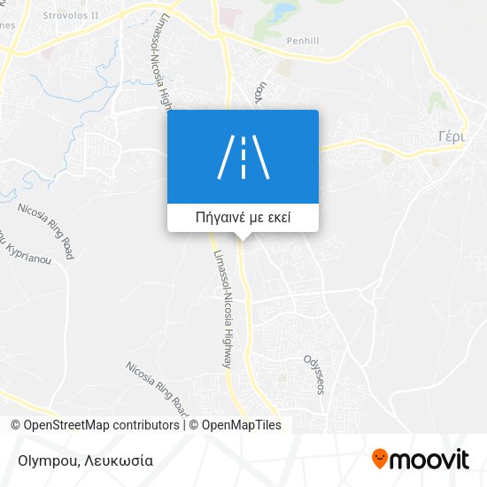 Olympou χάρτης