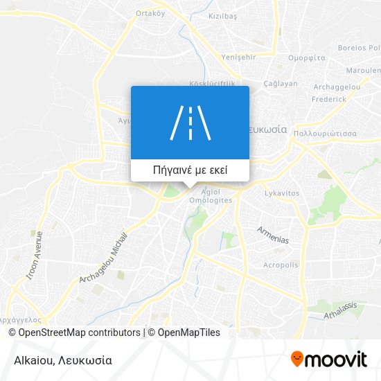 Alkaiou χάρτης