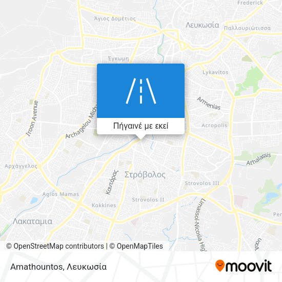 Amathountos χάρτης