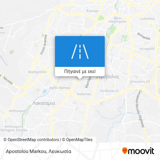 Apostolou Markou χάρτης