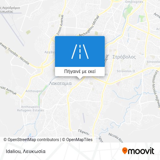 Idaliou χάρτης