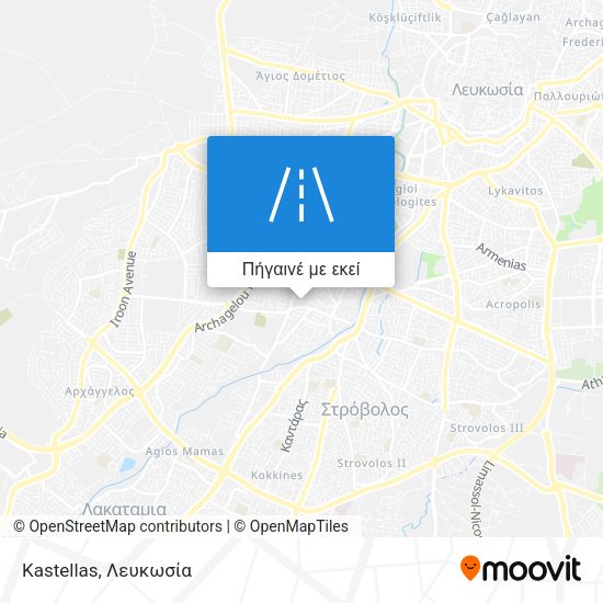 Kastellas χάρτης