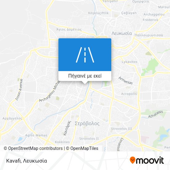 Kavafi χάρτης