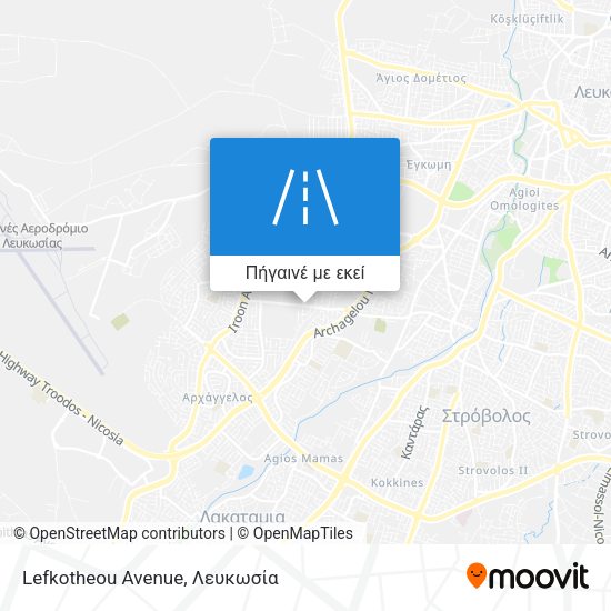 Lefkotheou Avenue χάρτης