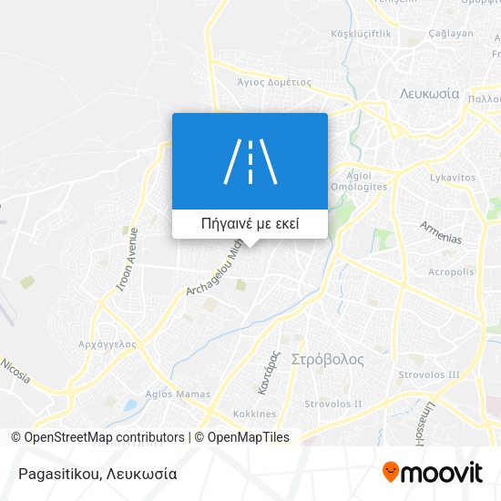 Pagasitikou χάρτης