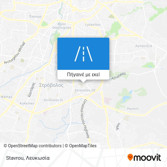 Stavrou χάρτης