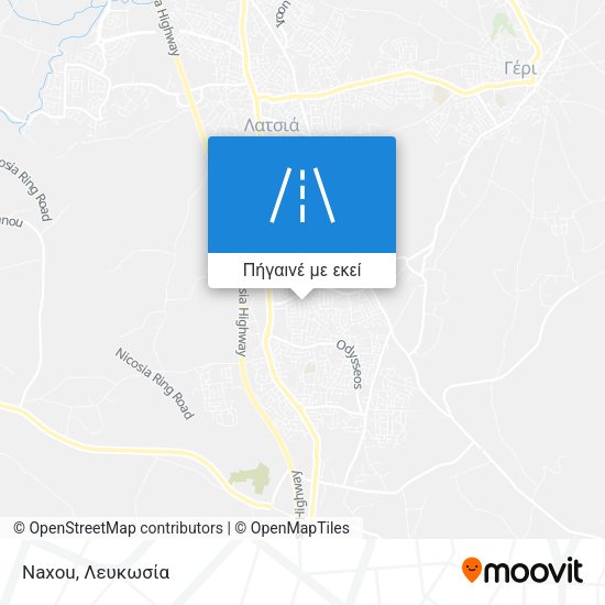 Naxou χάρτης