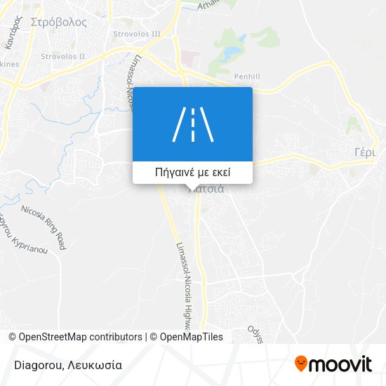 Diagorou χάρτης