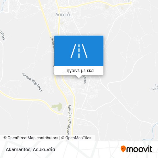 Akamantos χάρτης