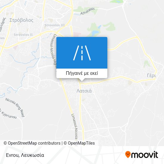 Evrou χάρτης