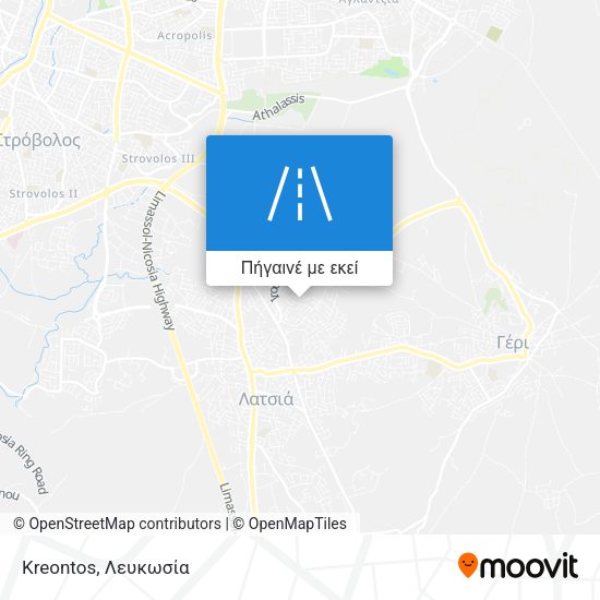 Kreontos χάρτης
