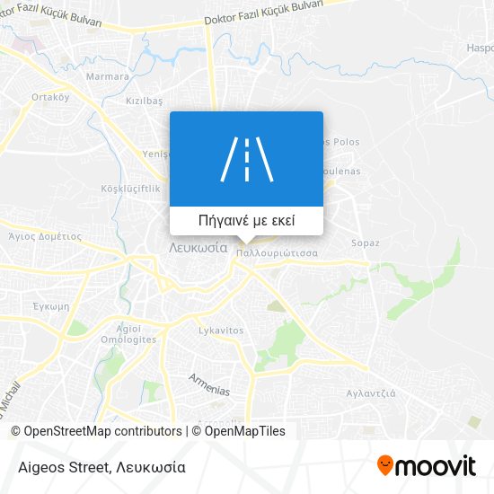 Aigeos Street χάρτης