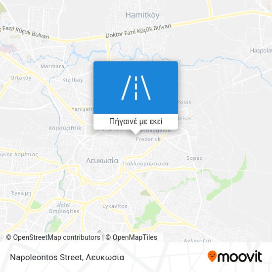 Napoleontos Street χάρτης