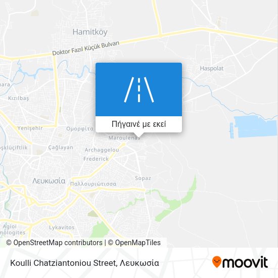 Koulli Chatziantoniou Street χάρτης