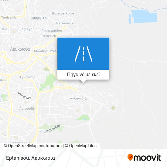 Eptanisou χάρτης