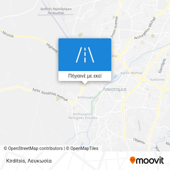 Kirditsis χάρτης