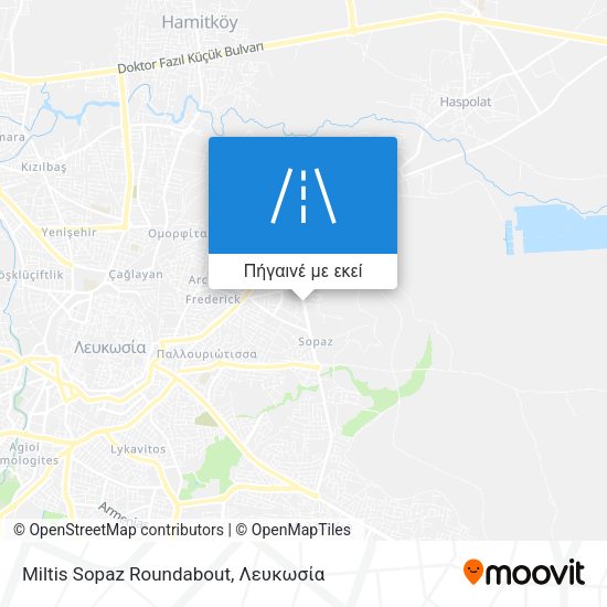 Miltis Sopaz Roundabout χάρτης