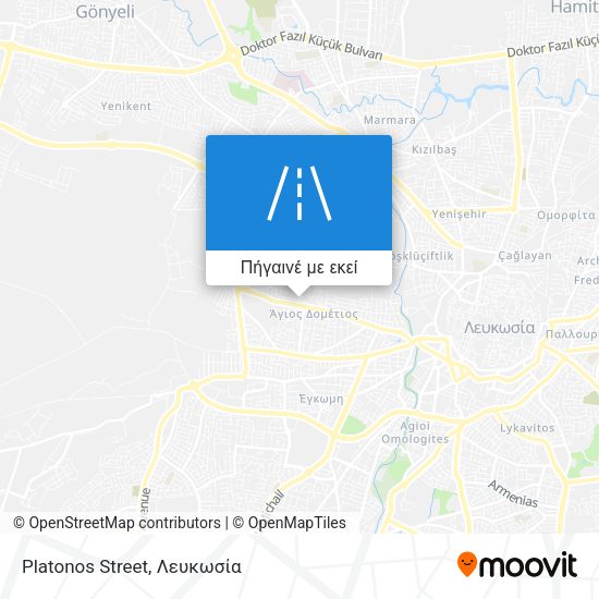 Platonos Street χάρτης