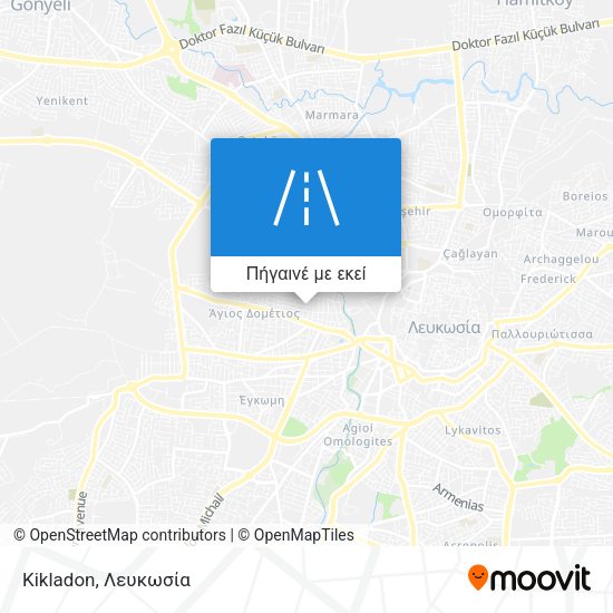 Kikladon χάρτης