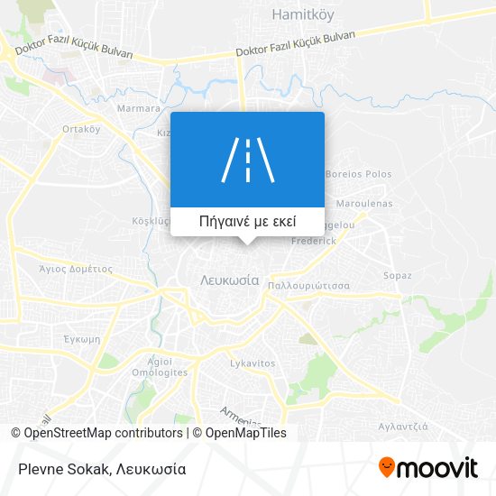 Plevne Sokak χάρτης