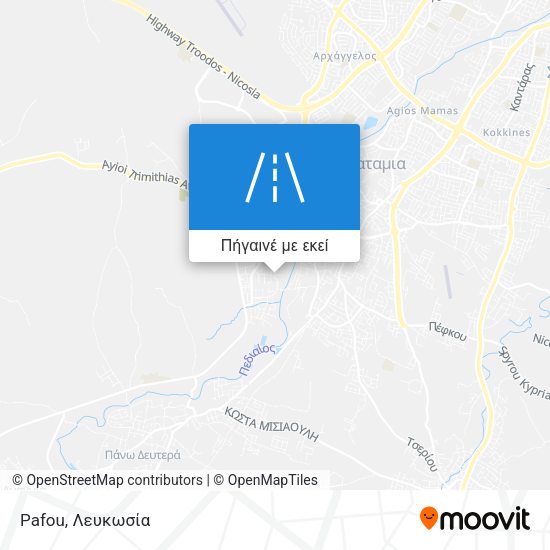 Pafou χάρτης