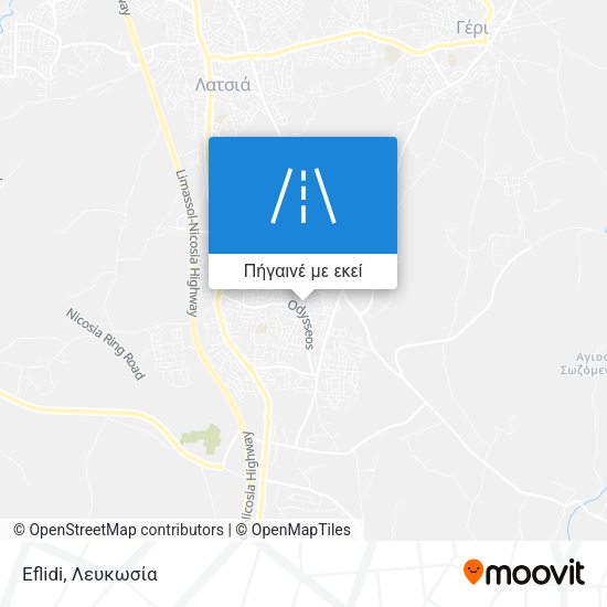 Eflidi χάρτης