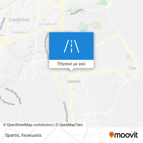 Spartis χάρτης