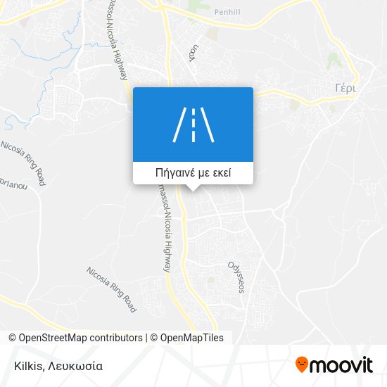 Kilkis χάρτης