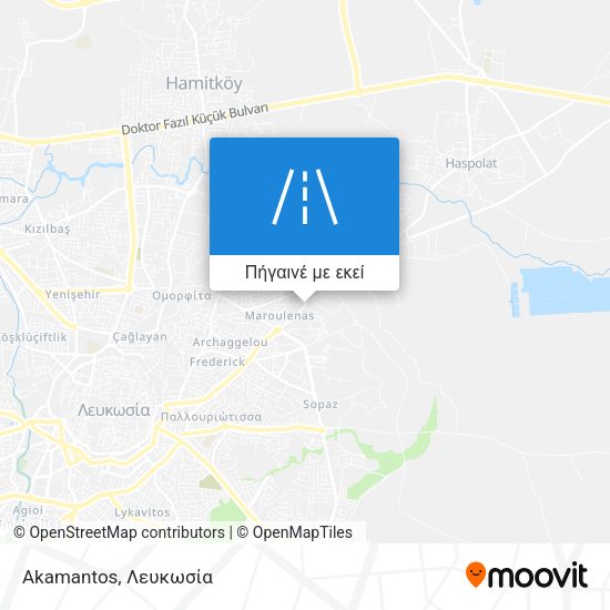 Akamantos χάρτης