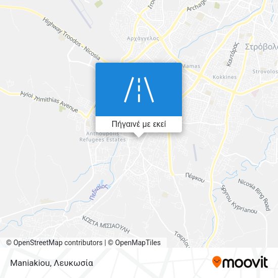 Maniakiou χάρτης