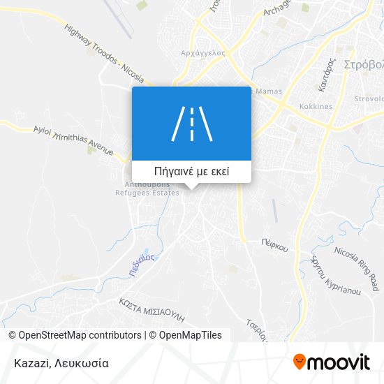Kazazi χάρτης
