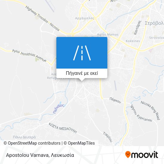 Apostolou Varnava χάρτης