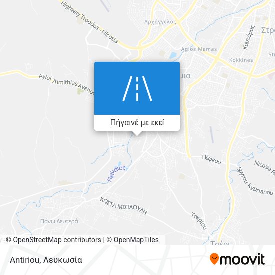 Antiriou χάρτης