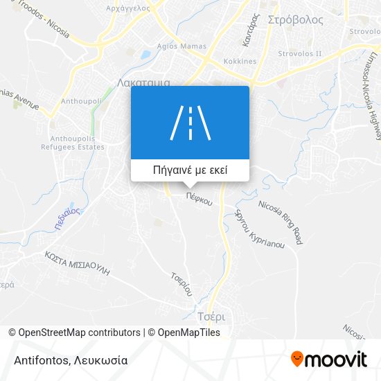 Antifontos χάρτης
