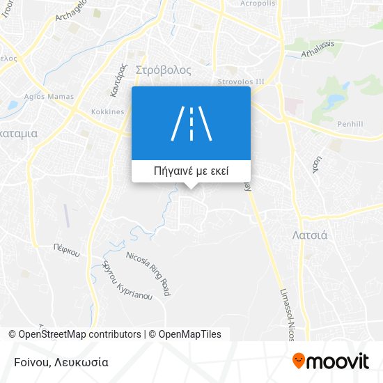 Foivou χάρτης