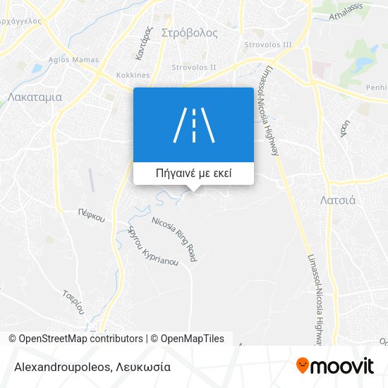 Alexandroupoleos χάρτης