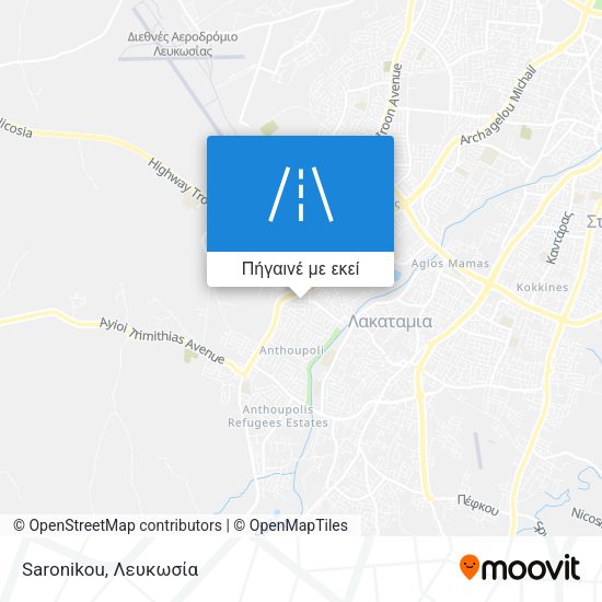Saronikou χάρτης