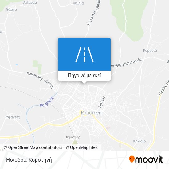 Ησιόδου χάρτης
