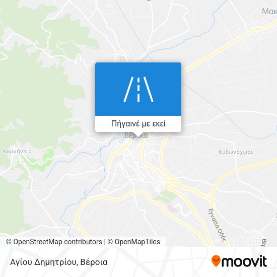 Αγίου Δημητρίου χάρτης