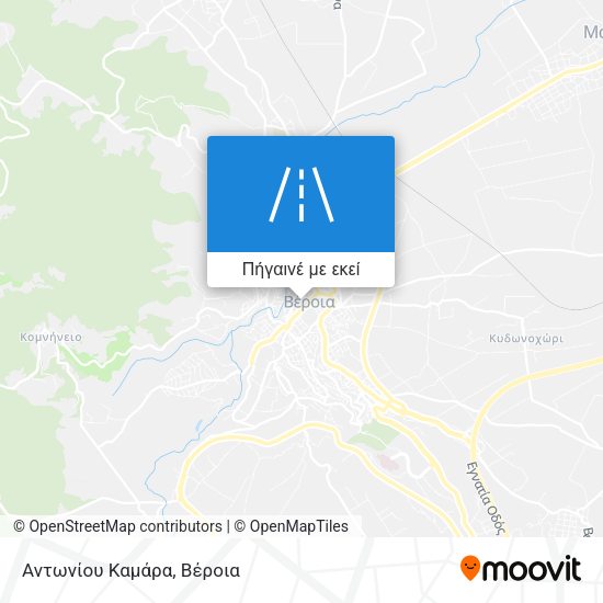 Αντωνίου Καμάρα χάρτης