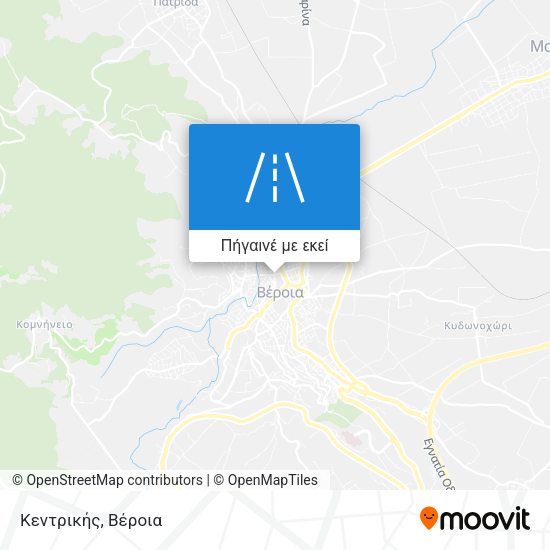 Κεντρικής χάρτης